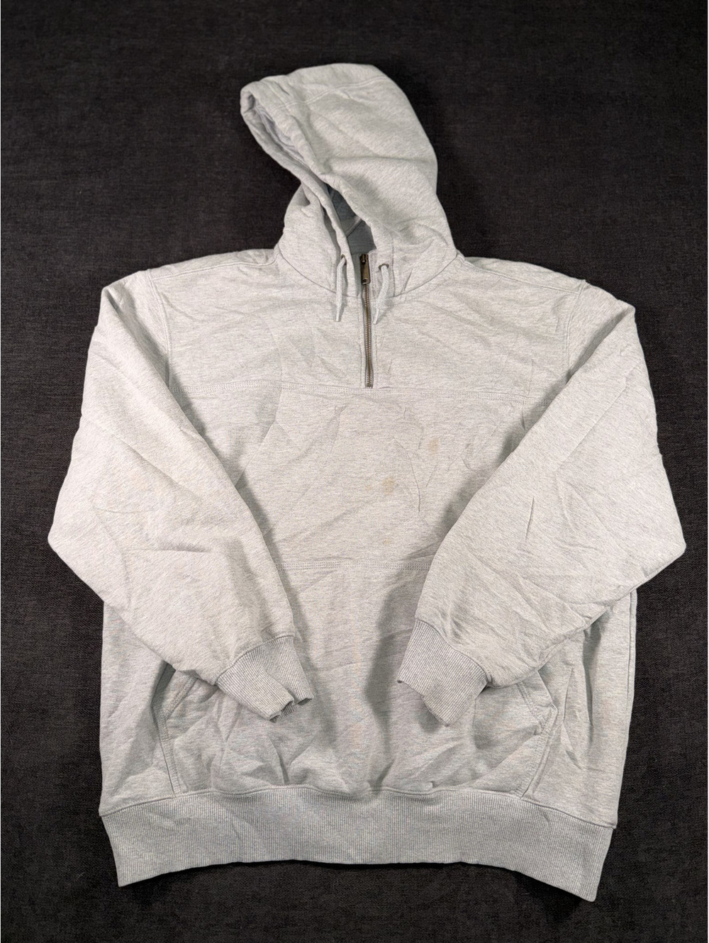 Carhartt Rain Defender Gray Loose Fit Hoodie Sweatshirt XL